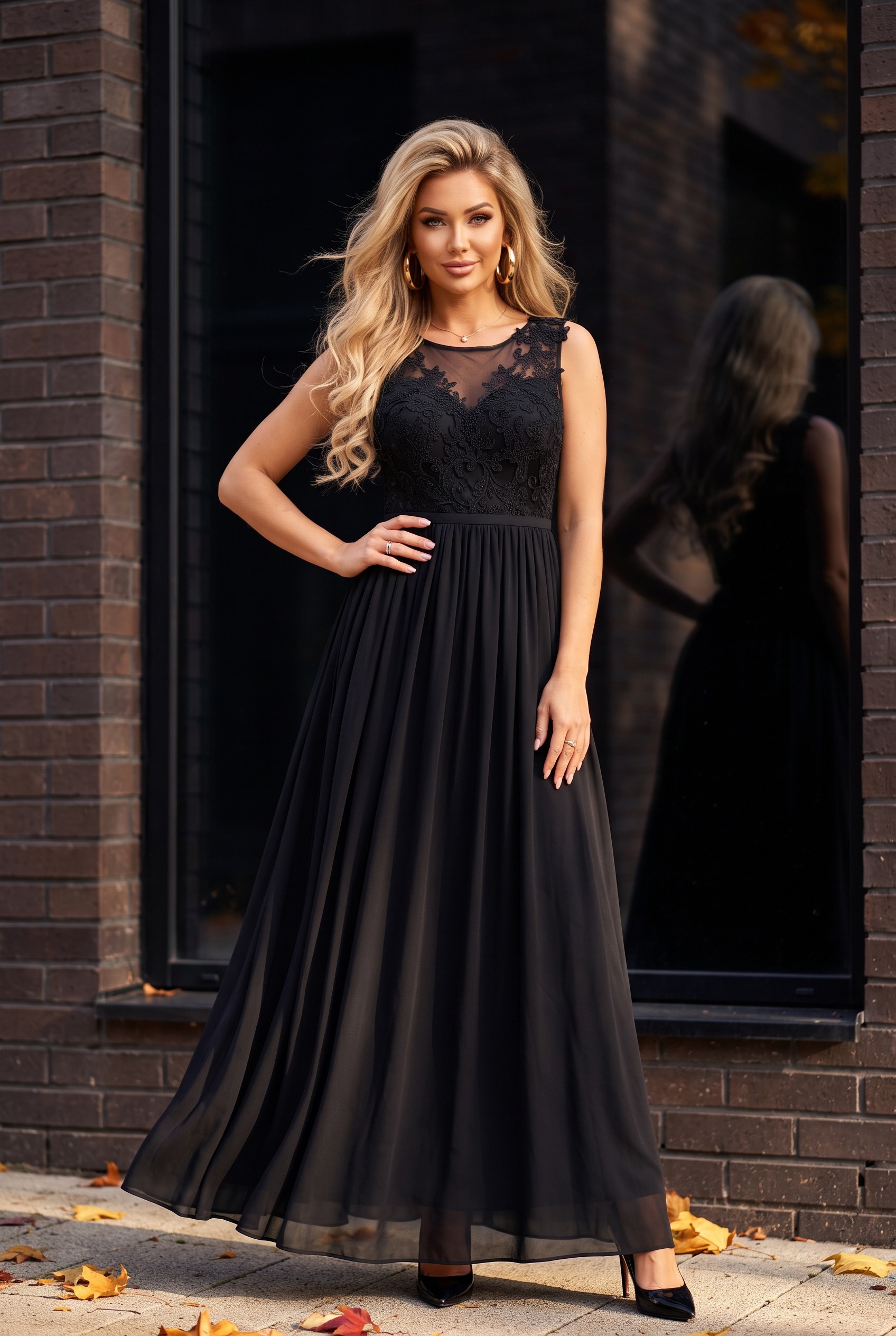 fb4ac43d-e24e-4e26-a62a-dcff303e3a6e Праздничное платье Ariella — черное